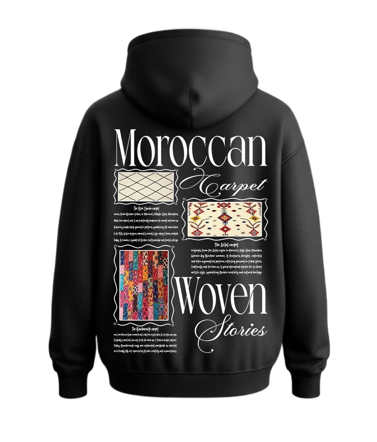 Moroccan Carpet “Woven Stories” Hoodie