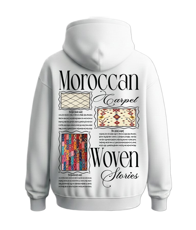 Moroccan Carpet “Woven Stories” Hoodie