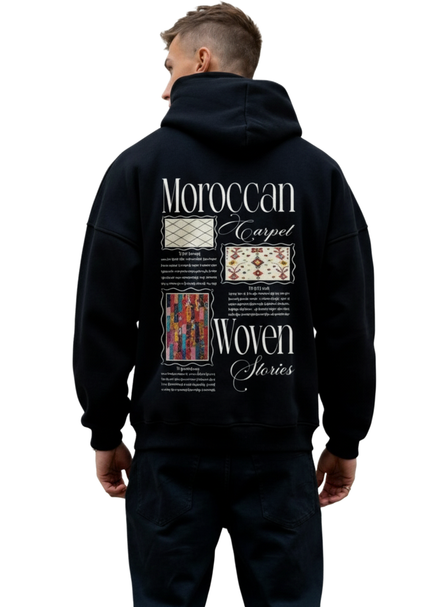 Moroccan Carpet “Woven Stories” Hoodie